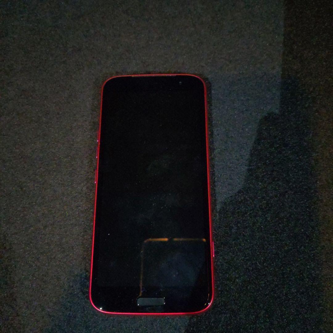 らくらくスマートフォン　docomo F-53E レッド