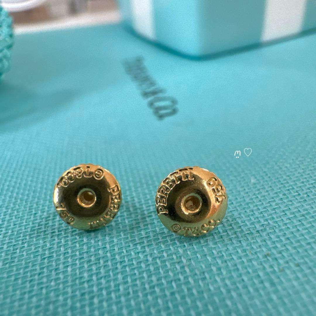 ティファニー　ダイヤモンドバイザヤードピアス0.44ct　Ꮶ18イエローゴールド