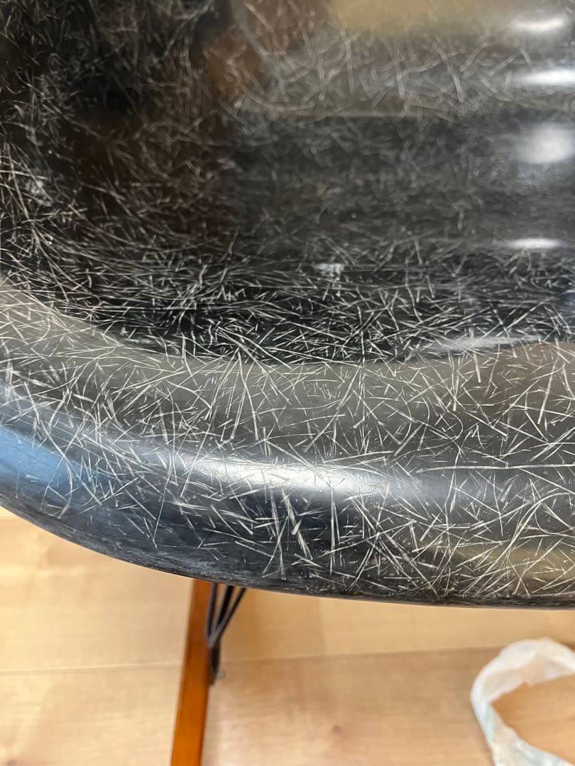 イームズ　アームシェルチェア　ロッキン　グラスファイバー