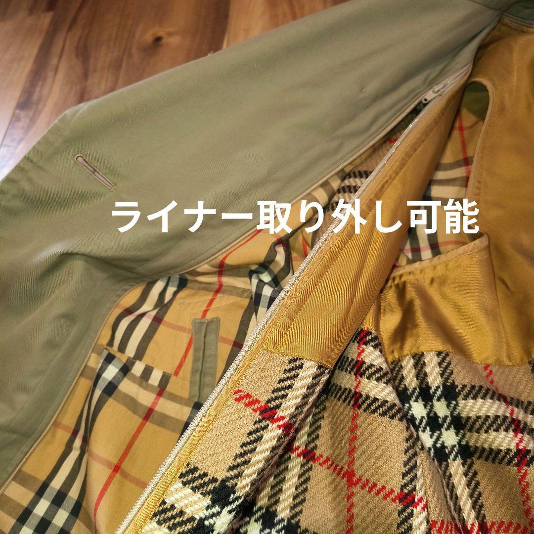 90年代★Burberrys’バーバリーズ★ベージュトレンチコート★Mライナー付