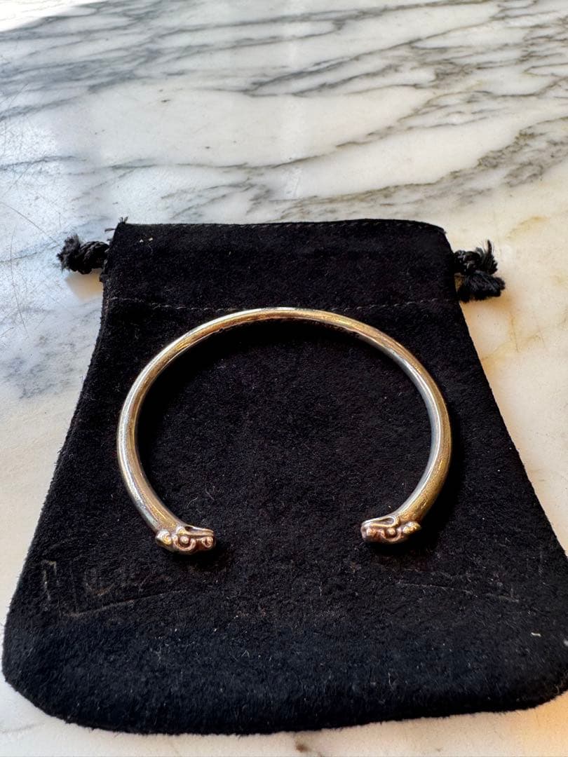 専用クロムハーツ ダブルドック バングル ブレスレット インボイス付き