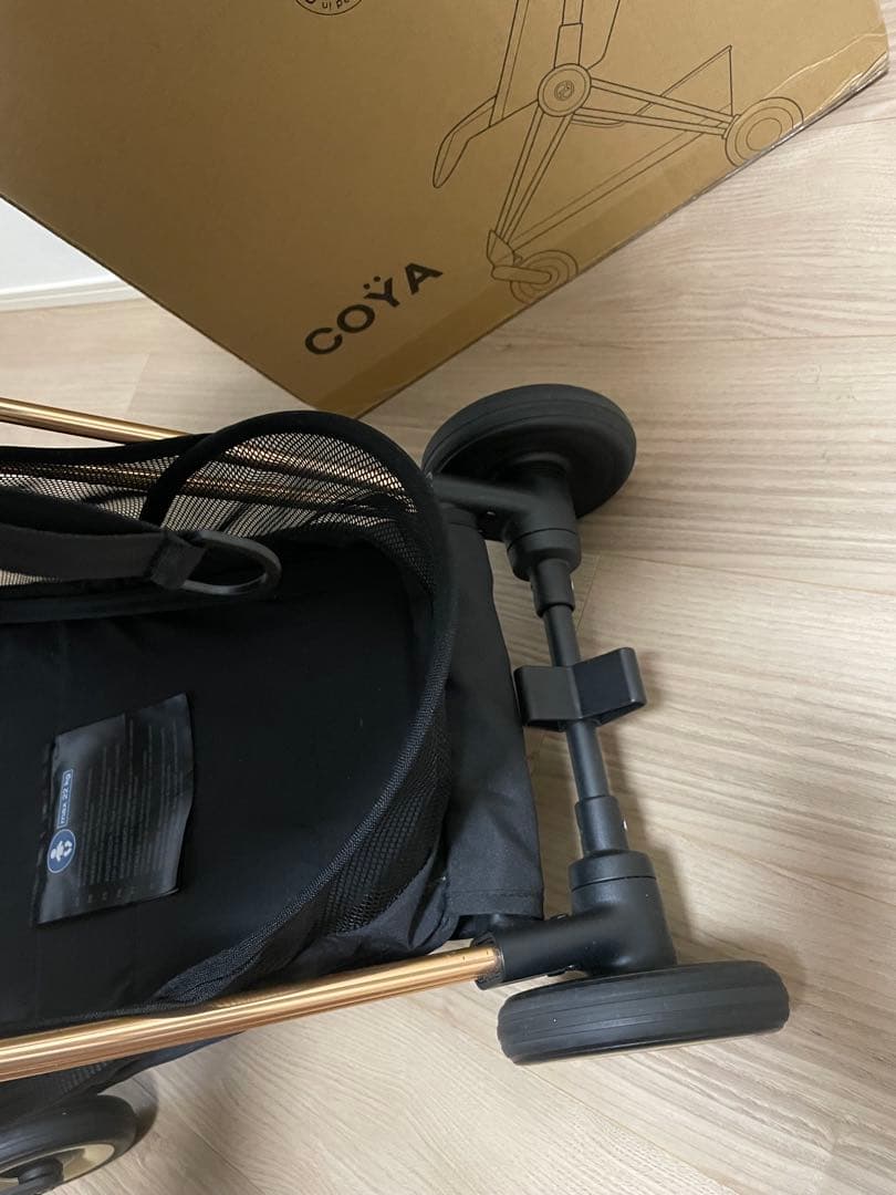 【美品】Cybex Coya サイベックス コヤ ブラック ベビーカー