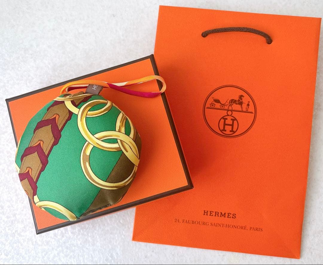 【HERMES】Petit h 希少! 新品未使用 オーナメントプティアッシュG