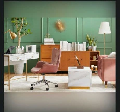 チェア　ピンク