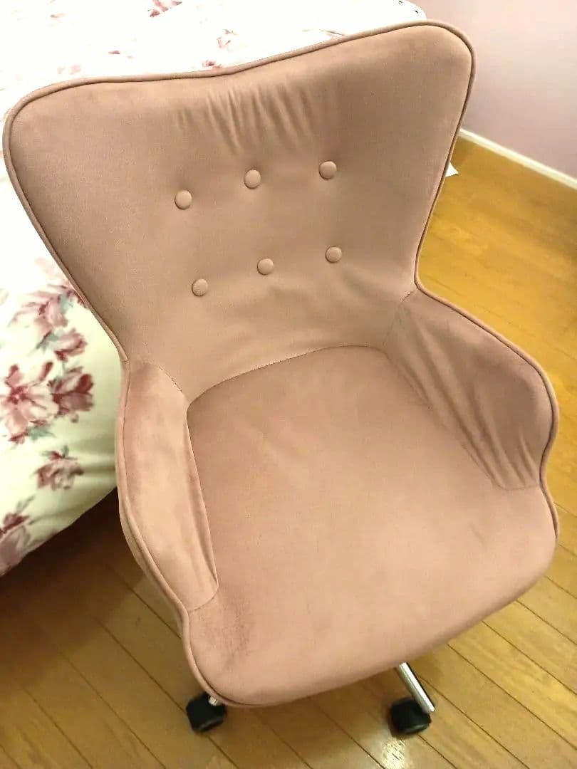 チェア　ピンク