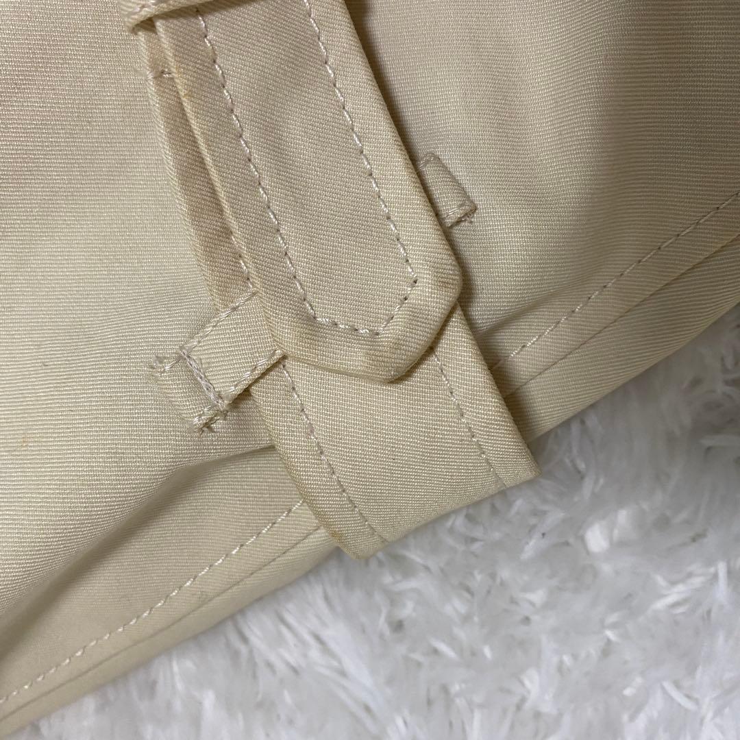 バーバリーブルーレーベル　トレンチコート　ライトベージュ　ノバチェック　38M