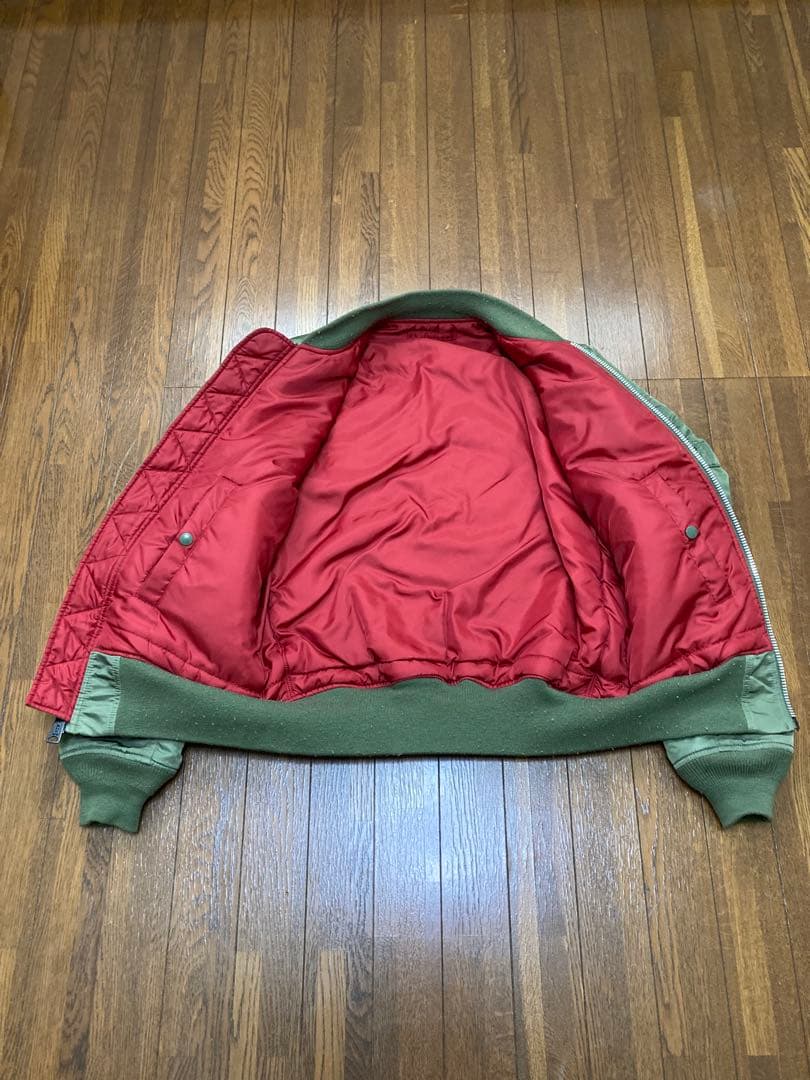 y*k様 希少 ALPHA INDUSTRIES MA-1 フライトジャケットレ