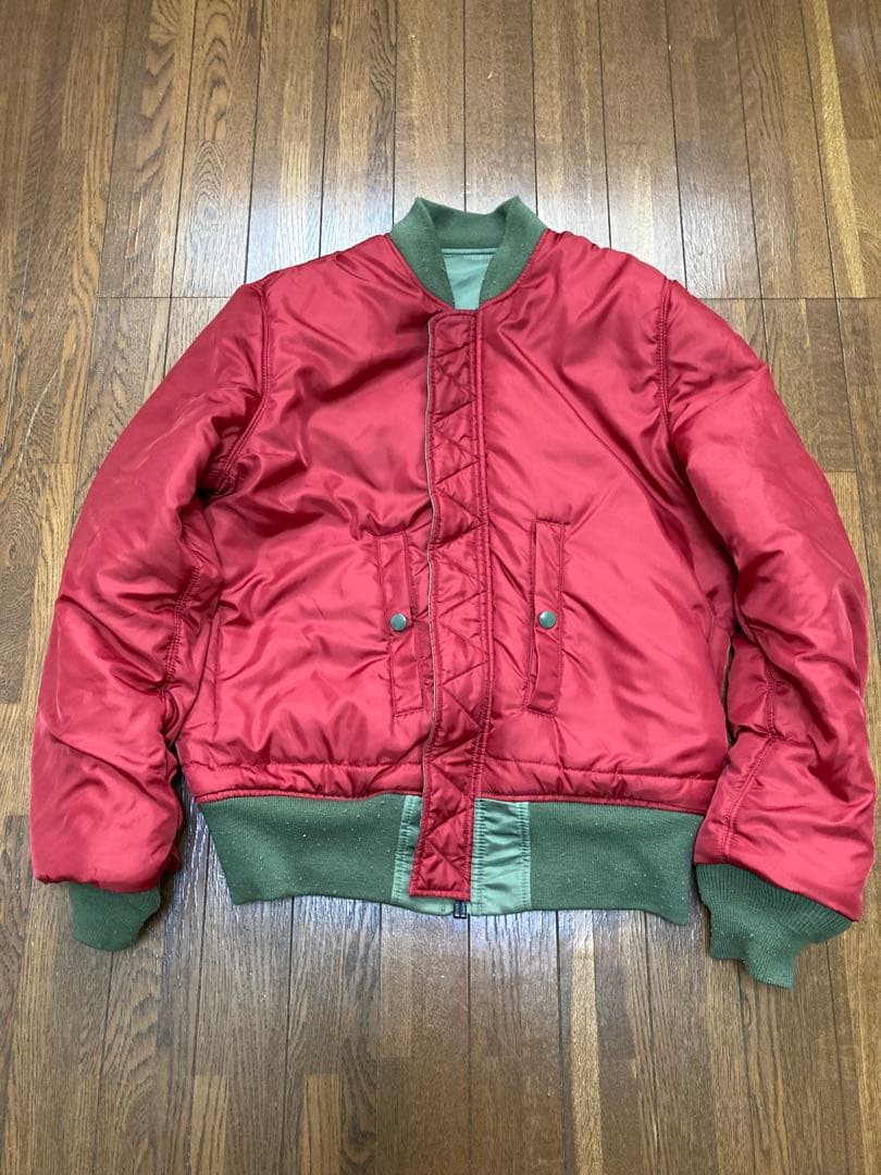 y*k様 希少 ALPHA INDUSTRIES MA-1 フライトジャケットレ