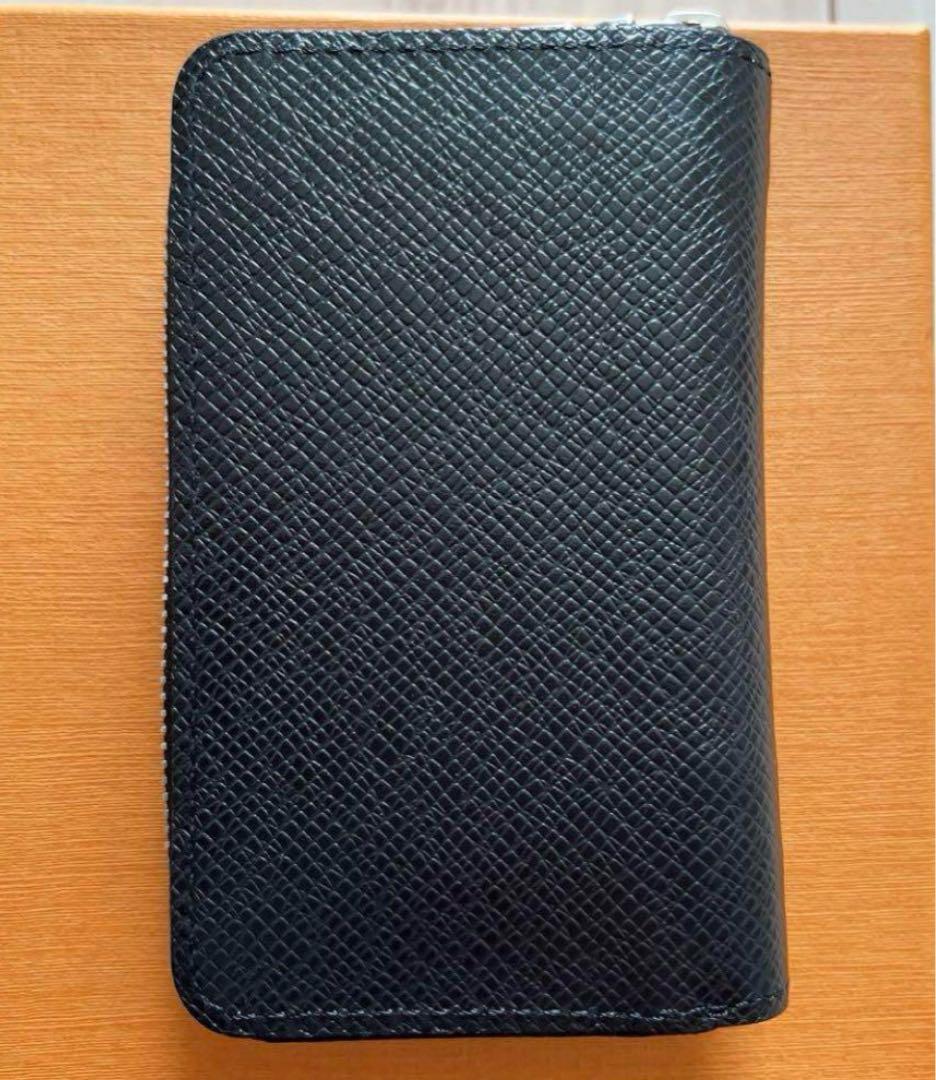 美品　現行品　ルイヴィトン　タイガ　パース　ブラック　ケース