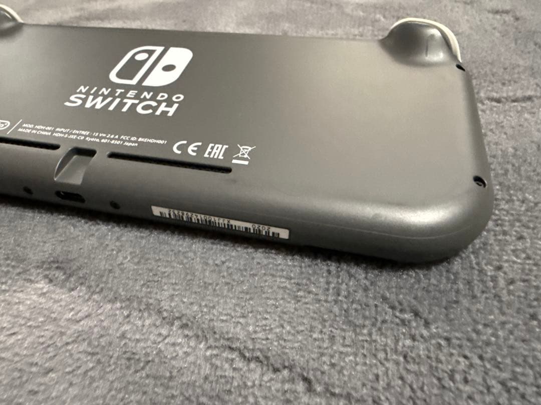 Nintendo Switch Lite グレー 本体　美品