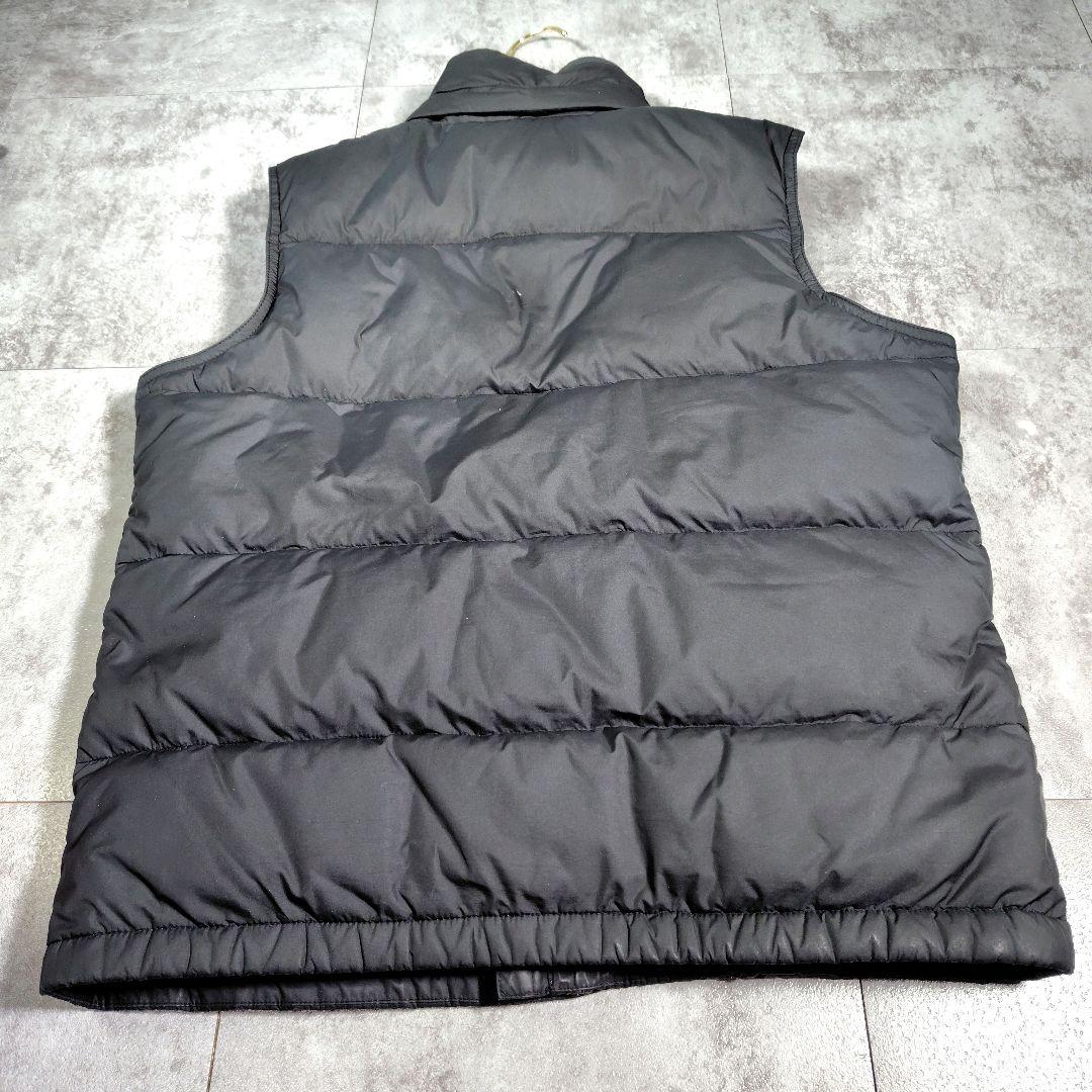 ポロ・ラルフ・ローレン レディース　ブラックダウンベスト　刺繍　12-14