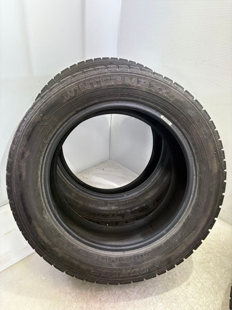 富山県☆205/55R16 DUNLOP WINTER MAXX02スタッドレス