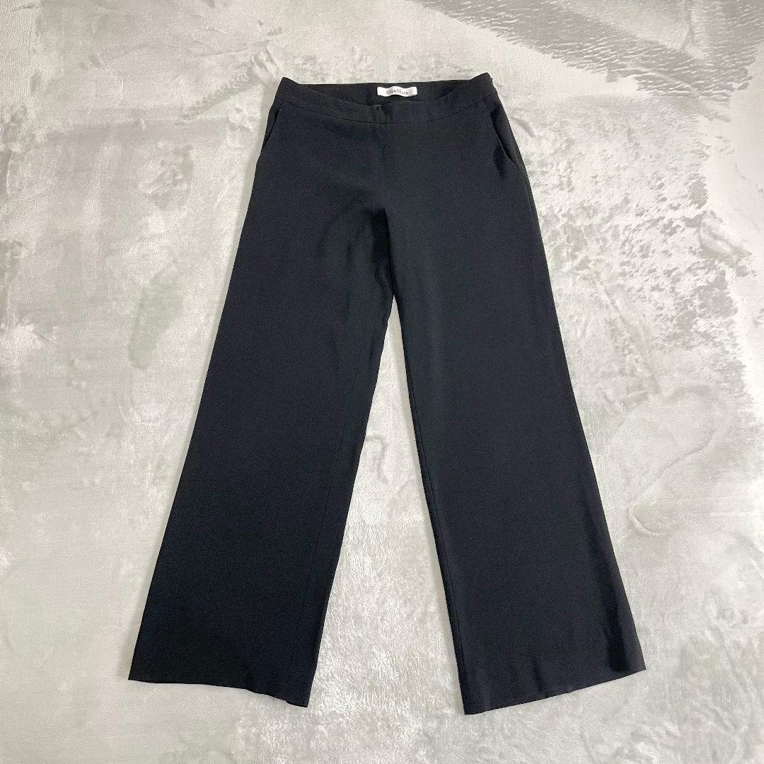 Max Mara マックスマーラ 最高級白タグ パンツ スーツ セットアップ 黒