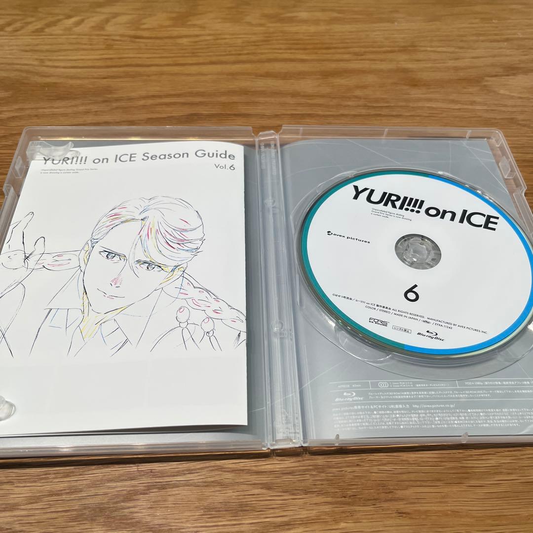 ユーリ!!! on ICE Blu-ray 全6巻セット　ケース付き