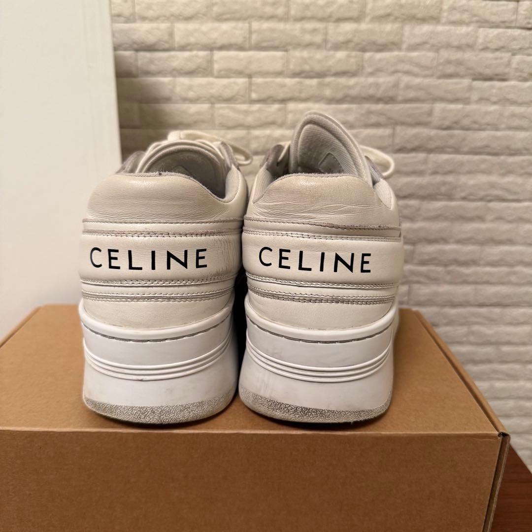 最終値下げ！正規CELINE ブロックスニーカー ウェッジアウトソール