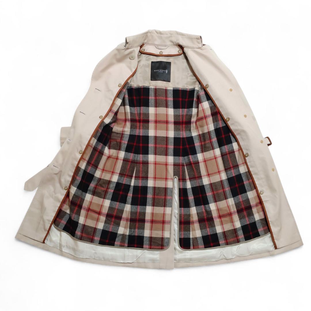 【とわページ】極美品♡マッキントッシュロンドン トレンチコート ライナー付