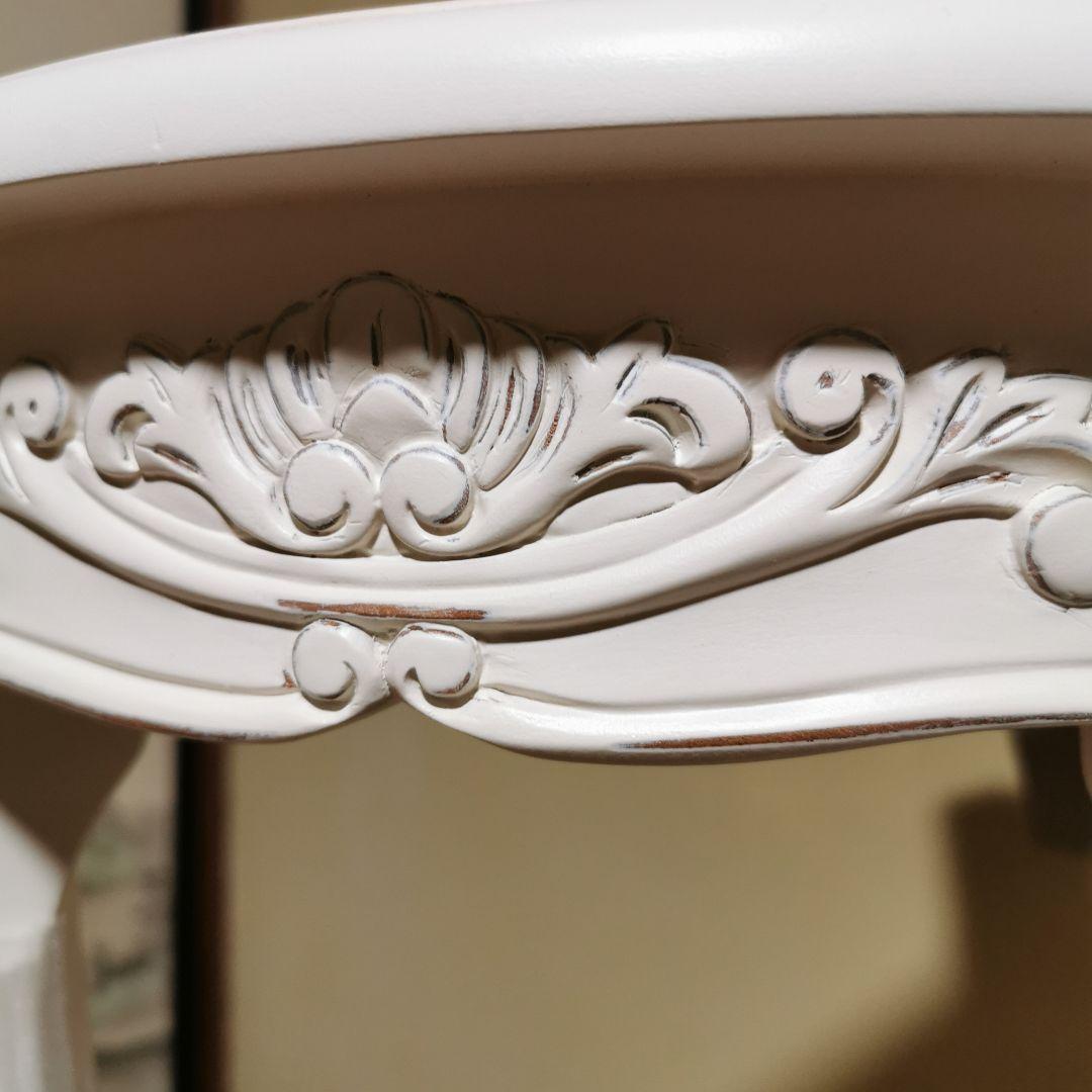 クロシオ コンソールテーブル ホワイト