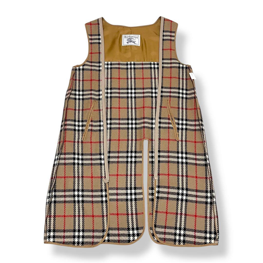 極美品✨希少バーバリー 白タグ ノバチェックステンカラーコート 玉虫色 ベルト