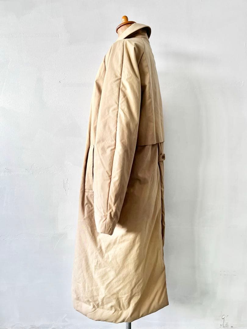 YAECA　 STAINCOLLAR COAT LONG PADDING