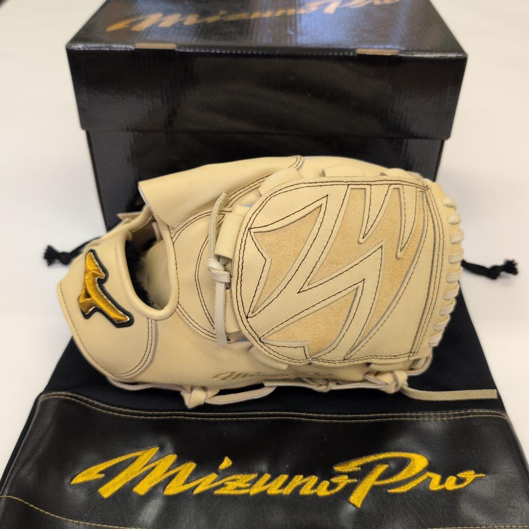 【8日まで値下げ】ミズノプロ 硬式グローブ 投手用 ブロンド サイズ11