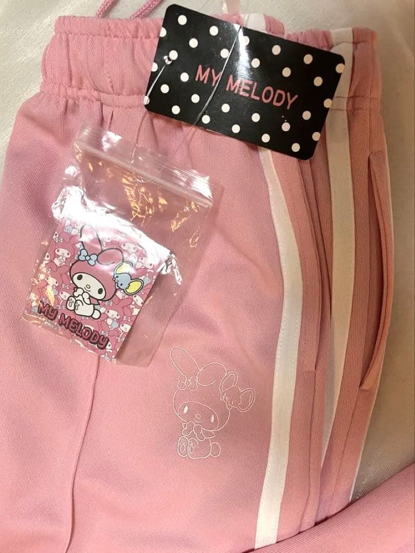 【新品】マイメロ ドンキ ジャージ 2本ライン　ズボンのみ　ドンキL