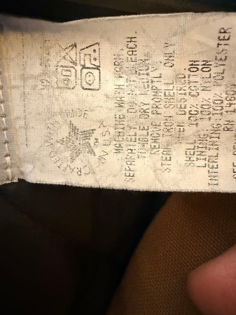 80s Vintage Carhartt IDEALジップ シベリアンパーカー