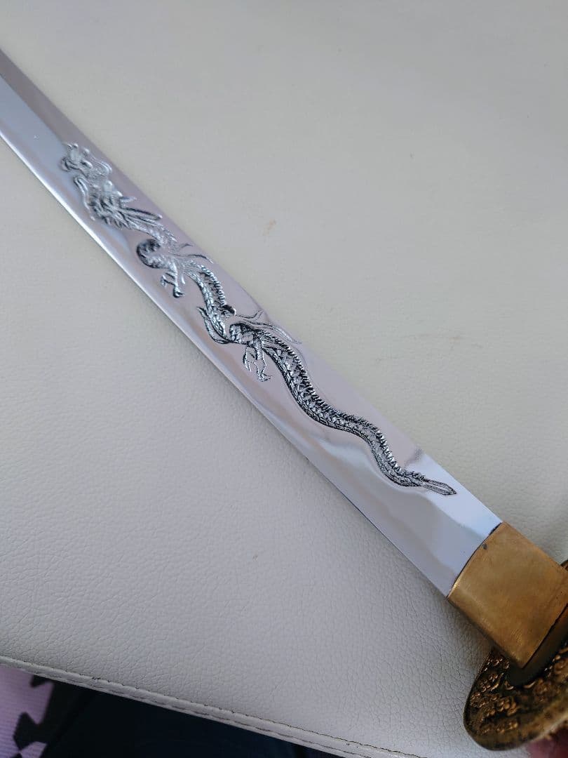 模造刀　龍刻　大刀　居合刀　武具
