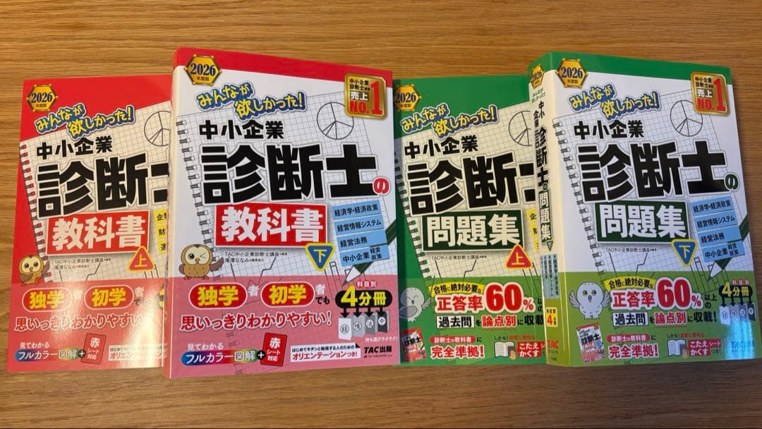 2026年度版 みんなが欲しかった! 中小企業診断士の教科書&問題集