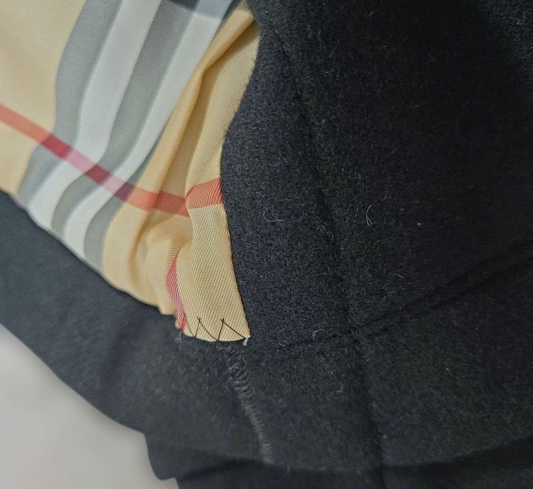 BURBERRY BLUE LABEL ダッフルコ ート 黒 サイズ40