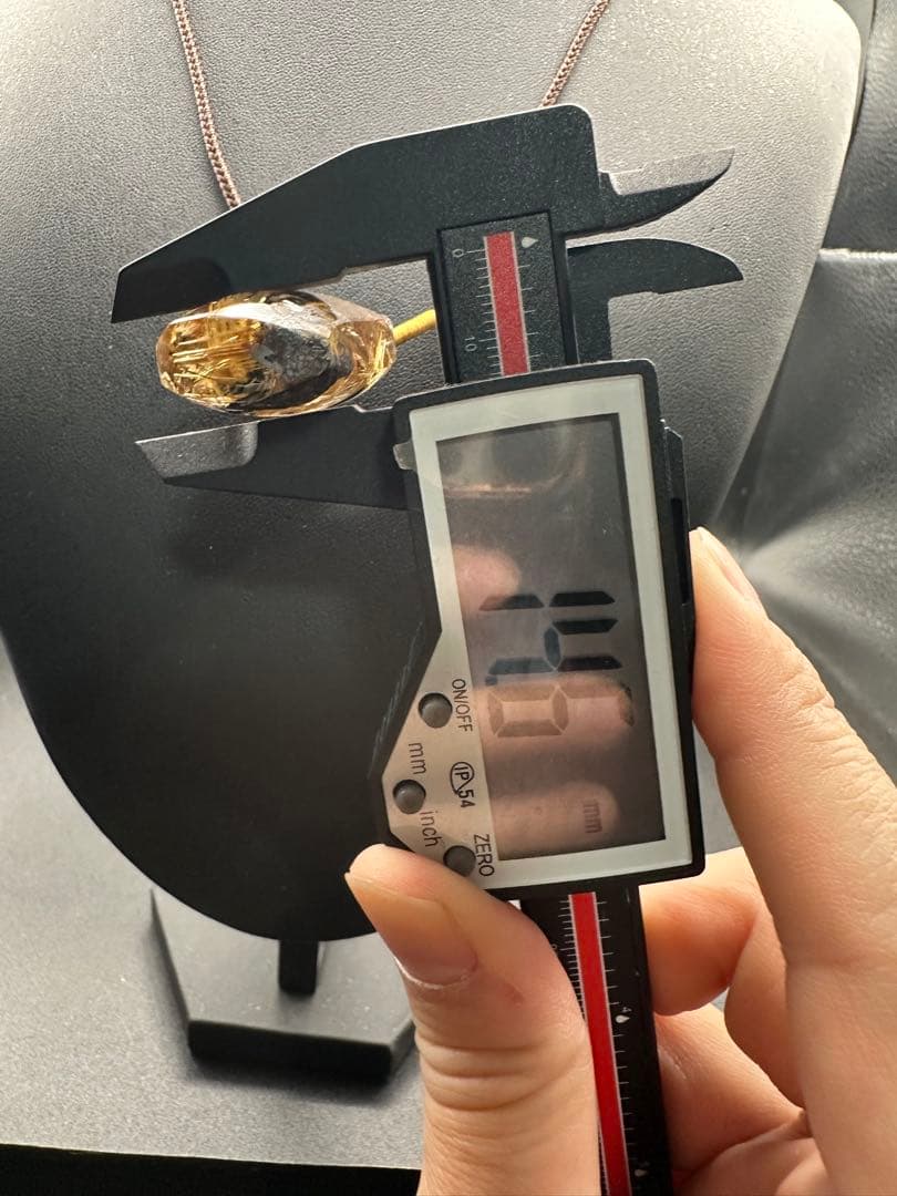 これは凄い！ルチルクォーツ ペンダントネックレス1月24日まで