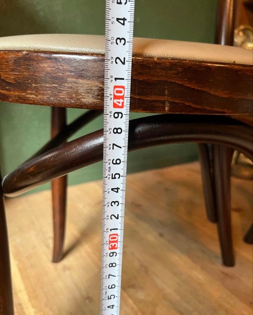 ゆずぺい＊ベントウッドチェア 曲木 椅子 セット 昭和レトロ アンティーク