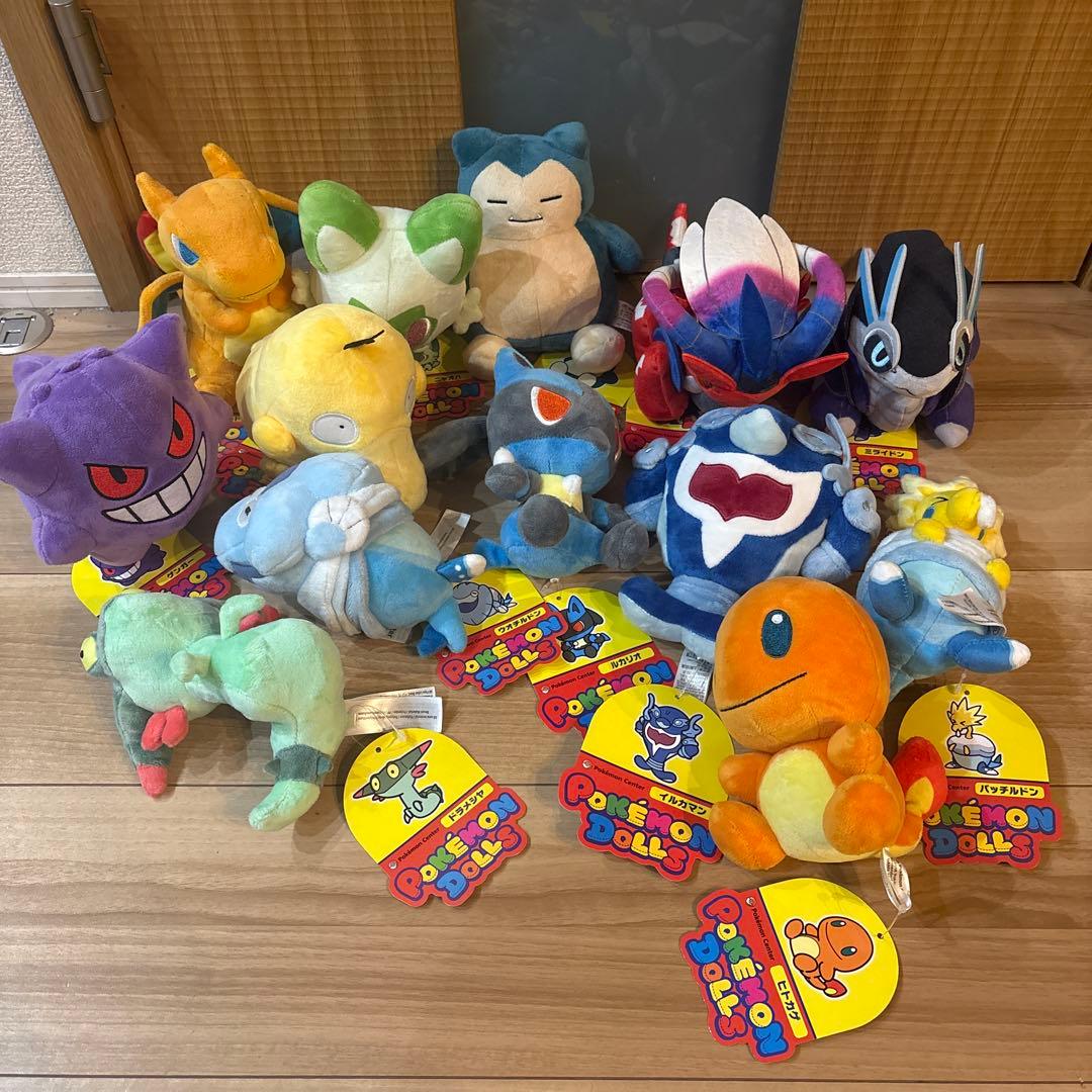 ポケモン ぬいぐるみ ドールズ まとめ売り 紙タグ有り ポケモンセンター