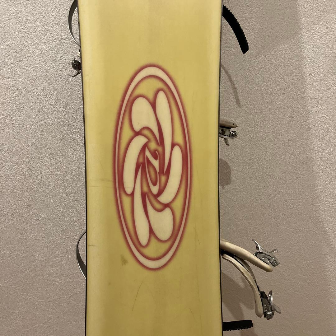 スノーボード レッド/オレンジ