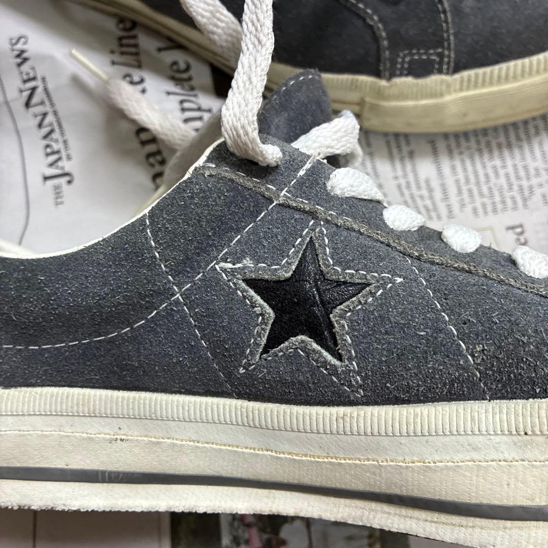 コンバース　90‘s ONE STAR グレー ローカットスニーカー