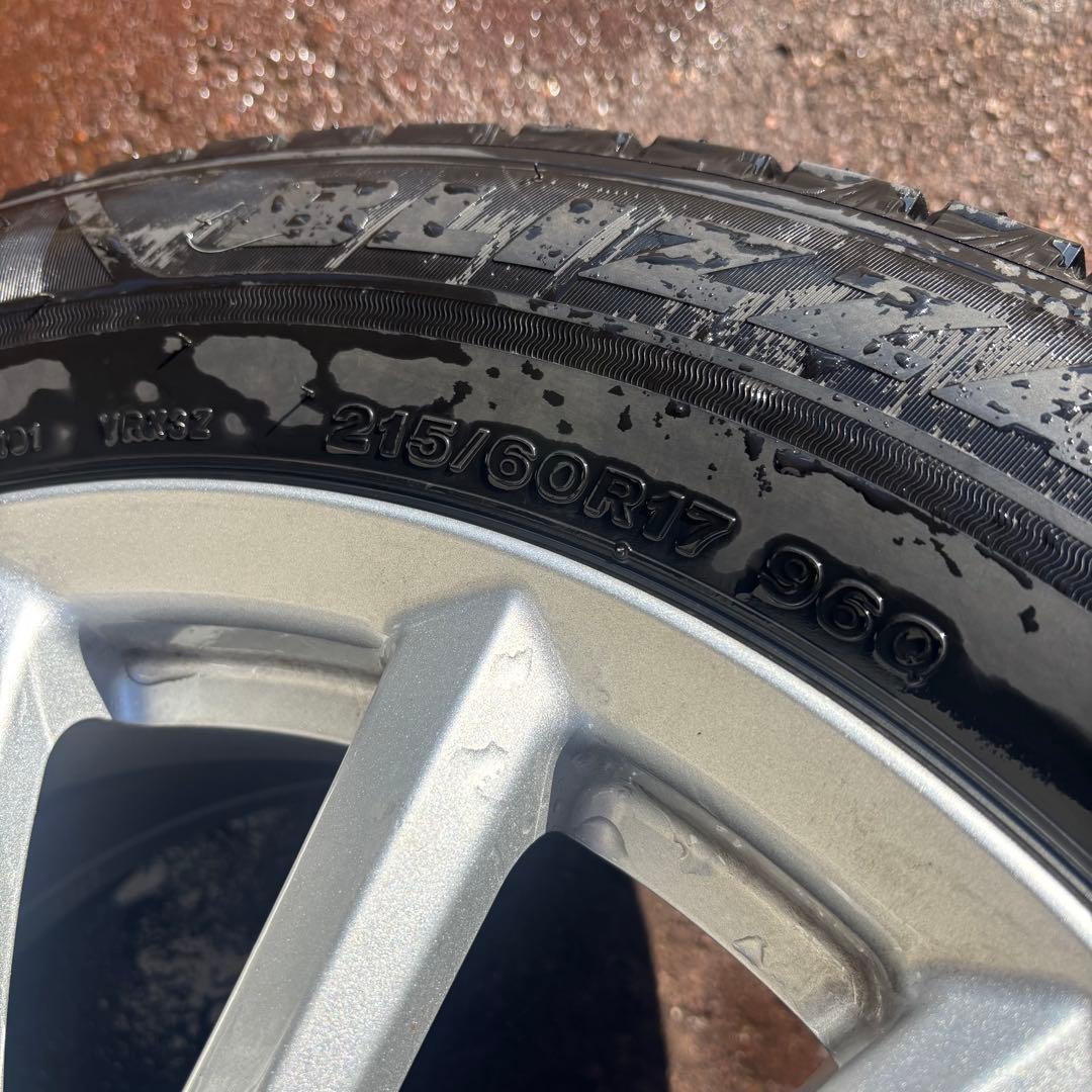 215/60R17 スタッドレスアルミセット