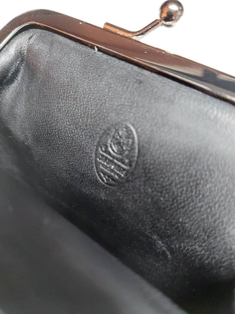 ラストクロップス バケッタホースハイド がま口 ブラック 未使用品