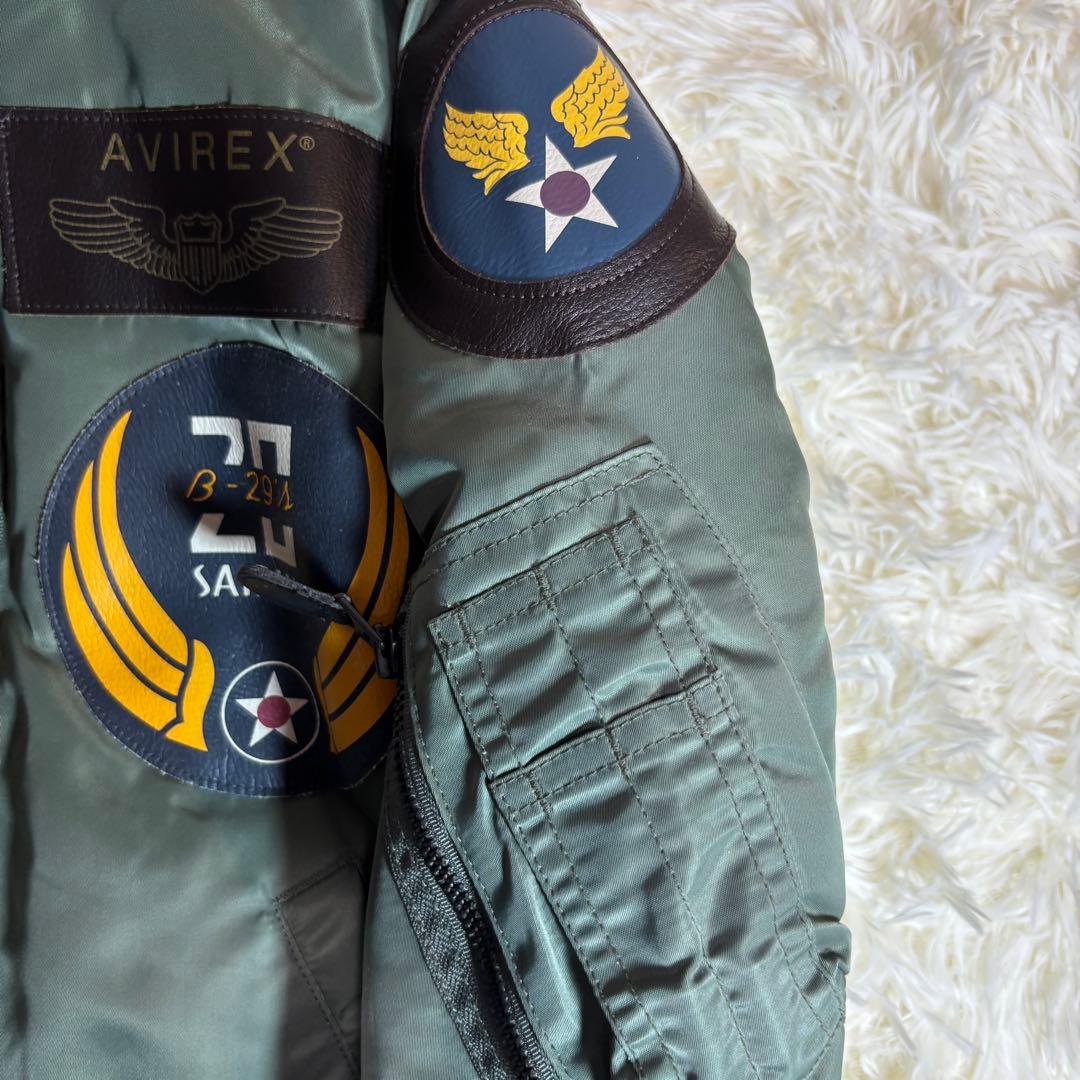 ✨　AVIREX フライトジャケット MA-1 トップガン 長渕剛 相棒 亀山薫