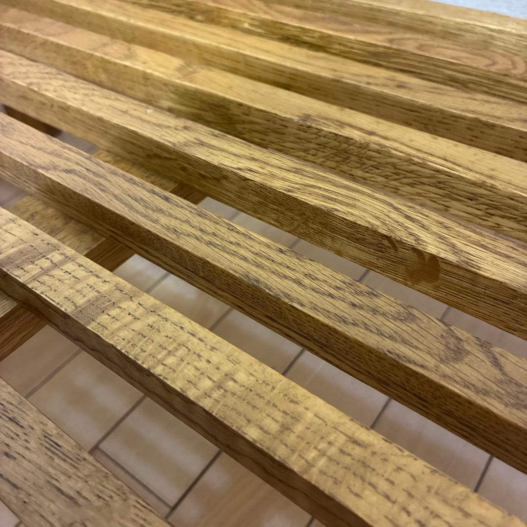 【廃盤】クラッシュゲート　センターテーブル　天然木 ガラス リビングテーブル