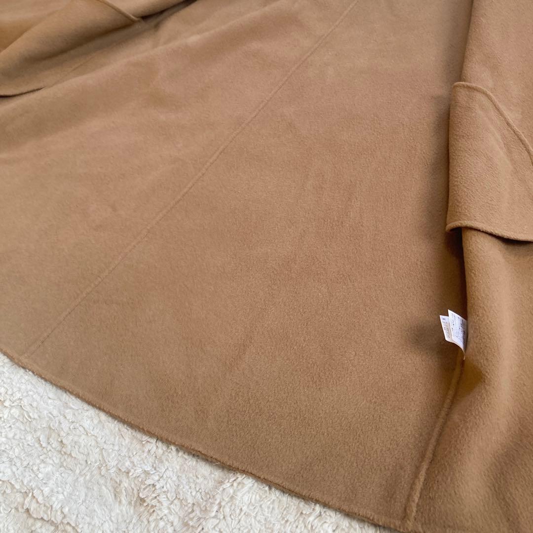 極美品・近年モデル✨Theory　ダブルフェイスロングコート　カシミヤ混