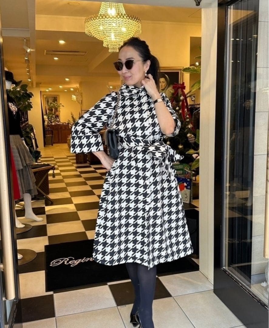 【週末セール】新品春物　レジィーナロマンティコ コートワンピース