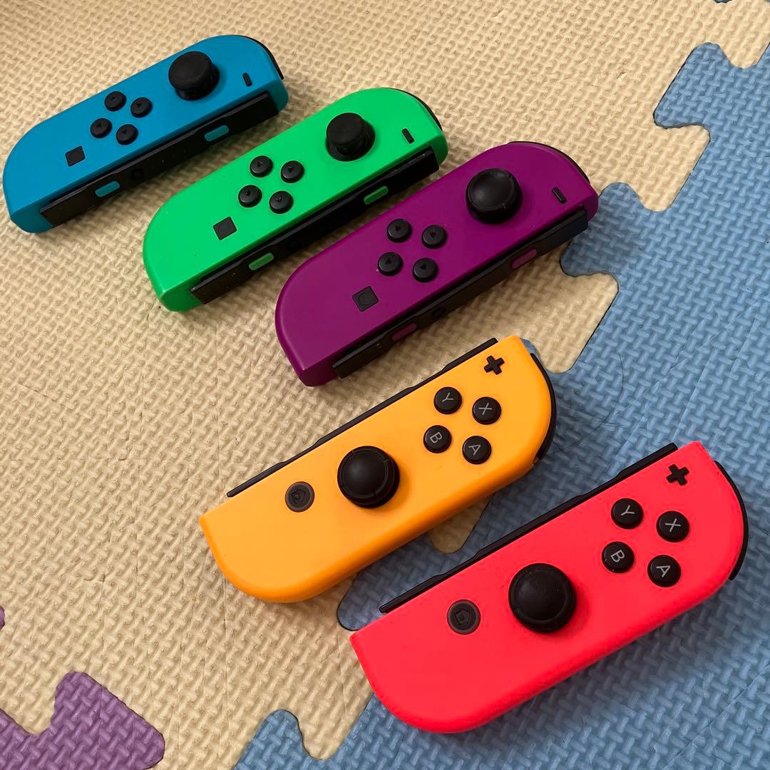 Nintendo Switch 本体 カラフルジョイコン追加5個付き