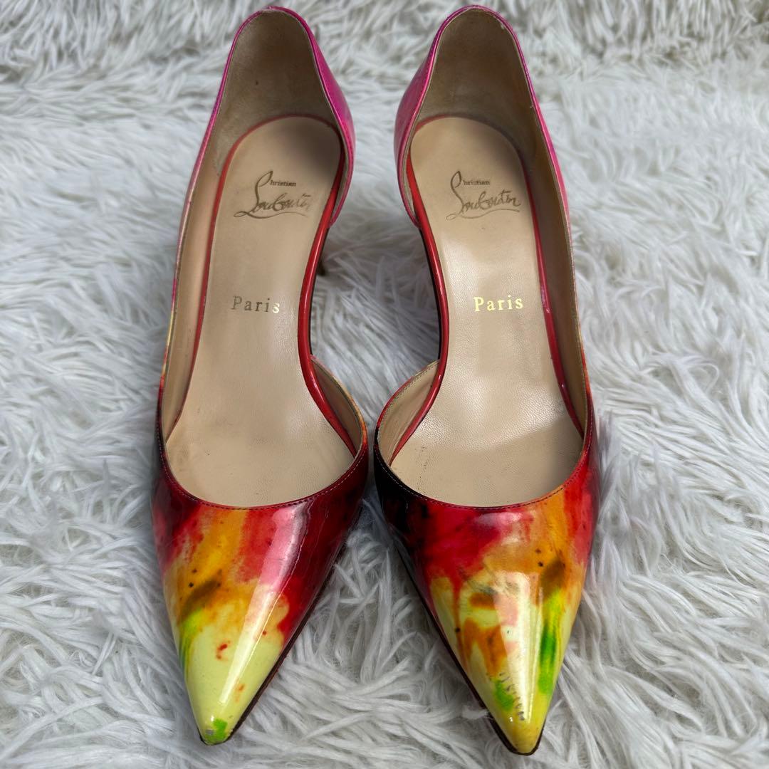 Christian Louboutin ハイヒール マルチカラー 伊製 24.5
