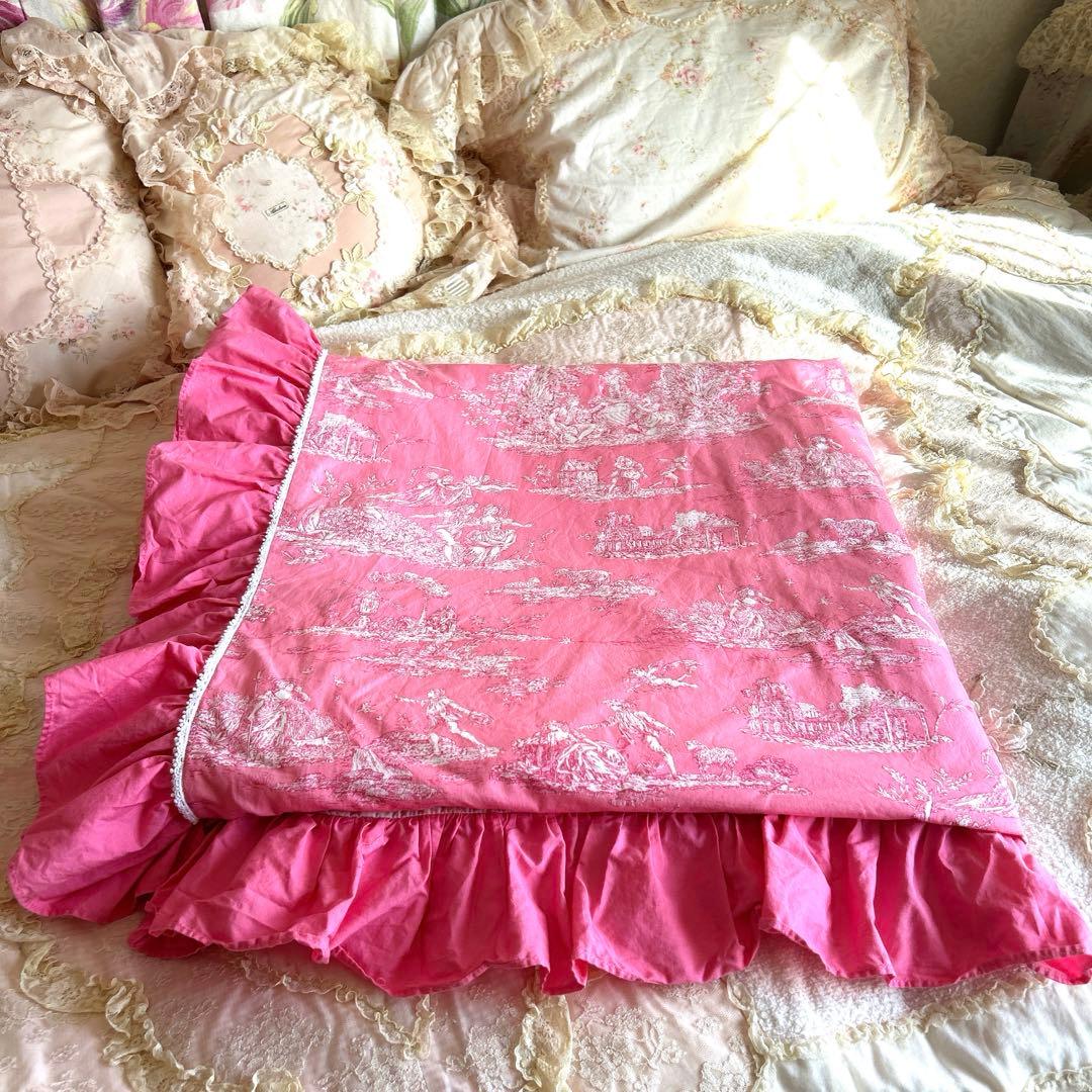 ローラアシュレイ　トワール　掛け布団カバー　ダブルサイズ