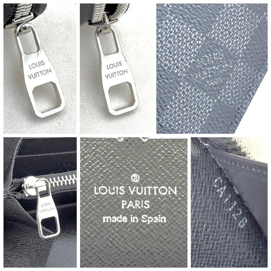 【極美品】ルイヴィトン　ダミエグラフィット　ジッピーオーガナイザー