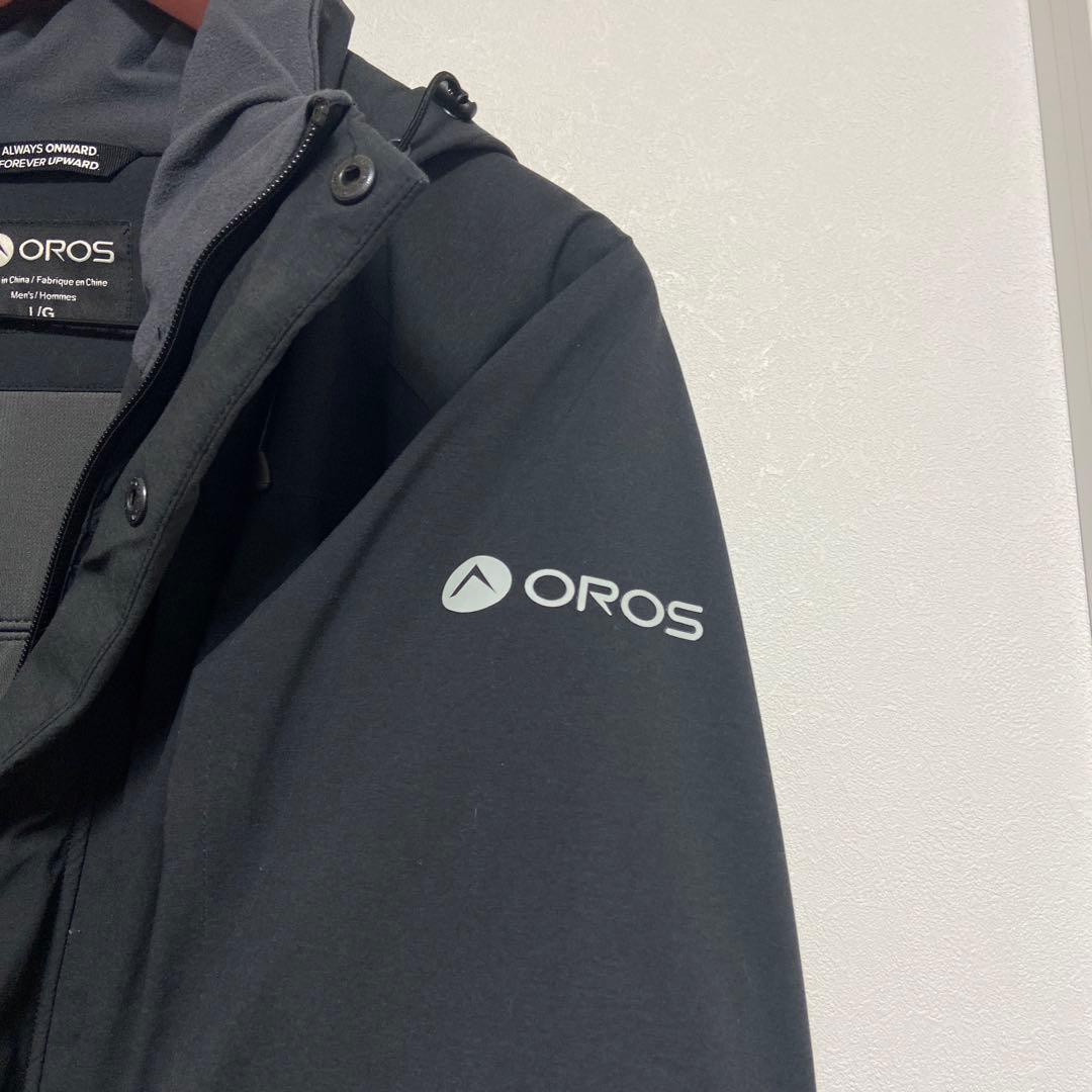 やま OROS オリオンパーカー コート ブラック