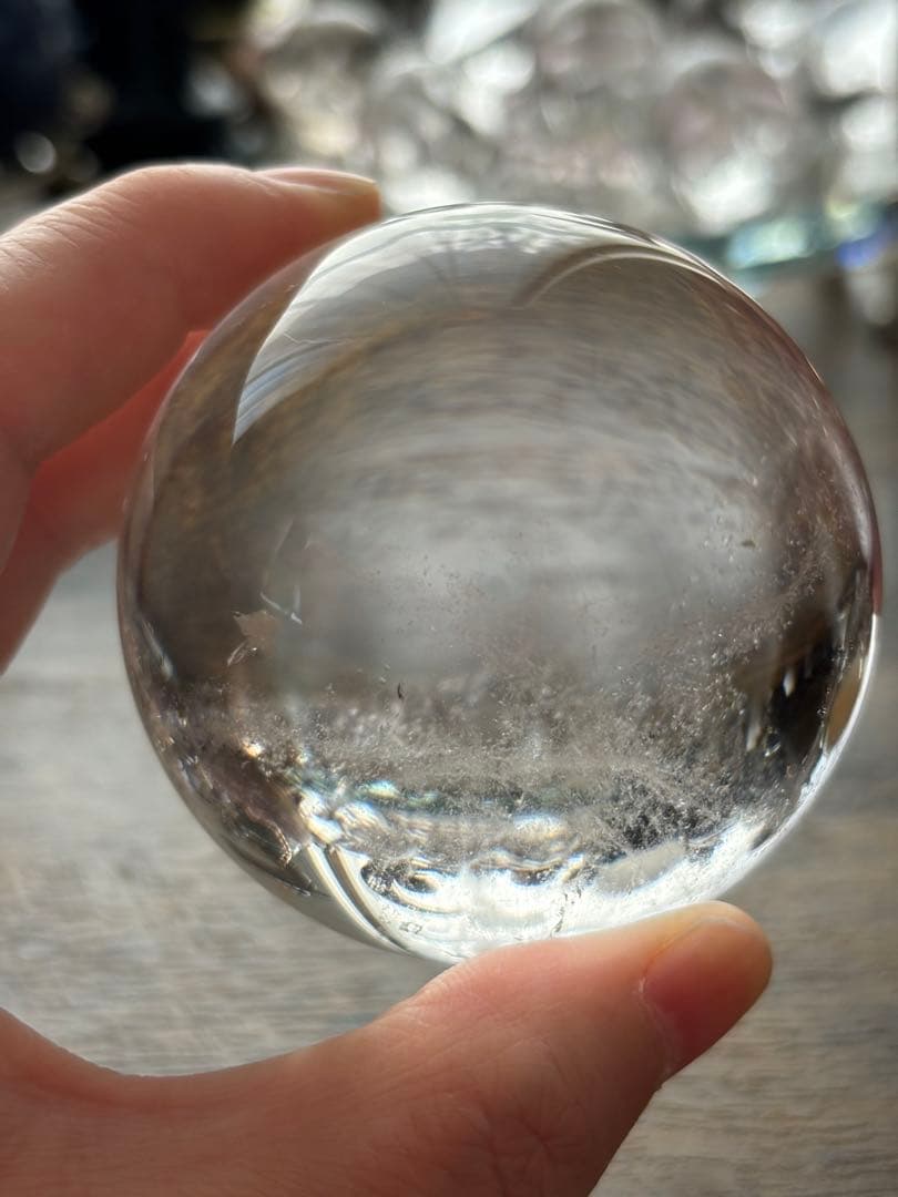 水晶＊クリアクリスタル＊5.9cmスフィア＊パワーストーン天然石