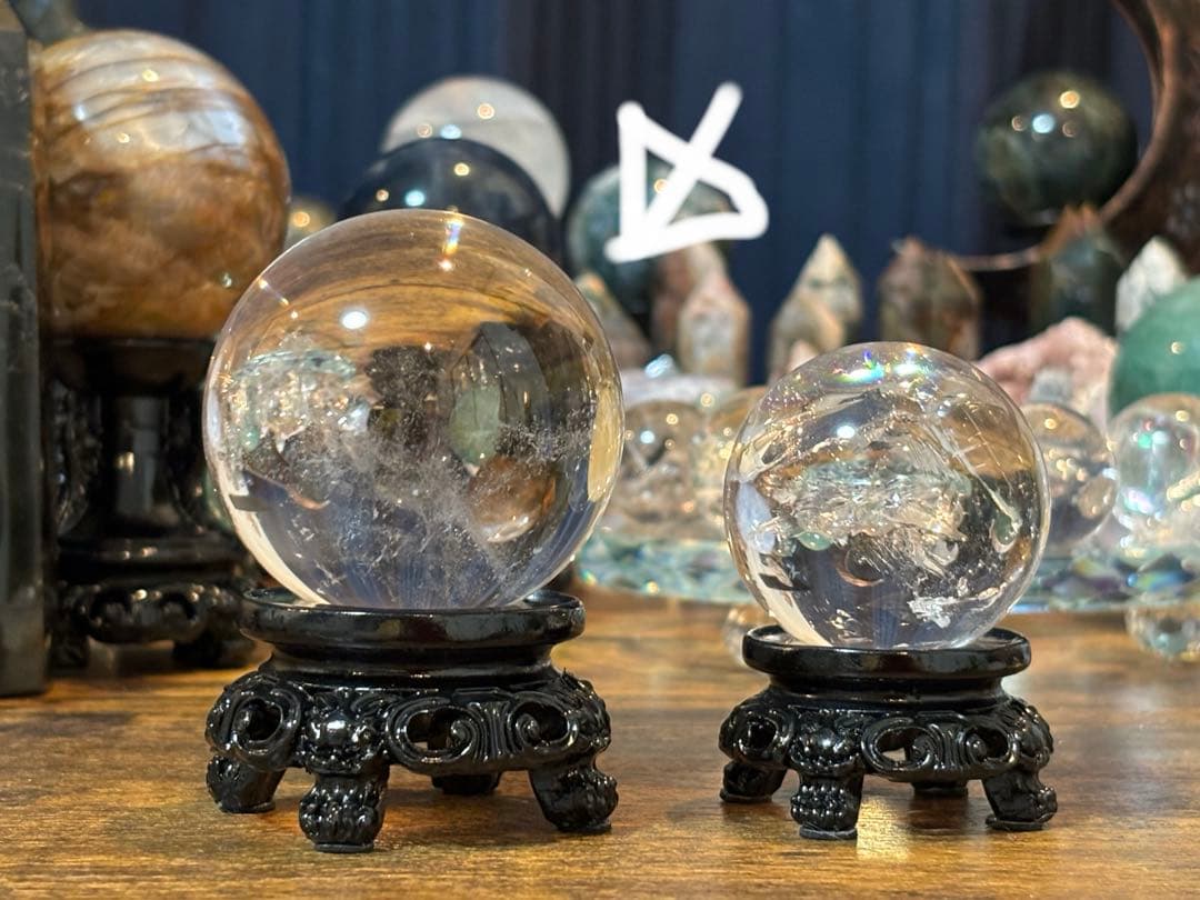 水晶＊クリアクリスタル＊5.9cmスフィア＊パワーストーン天然石