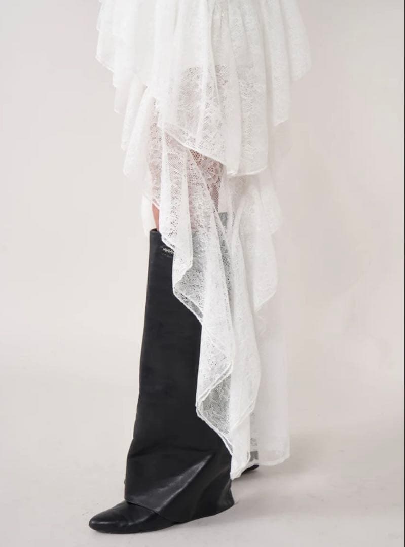 ダーリッチ　Darich イレヘムレースフリルスカート　FS