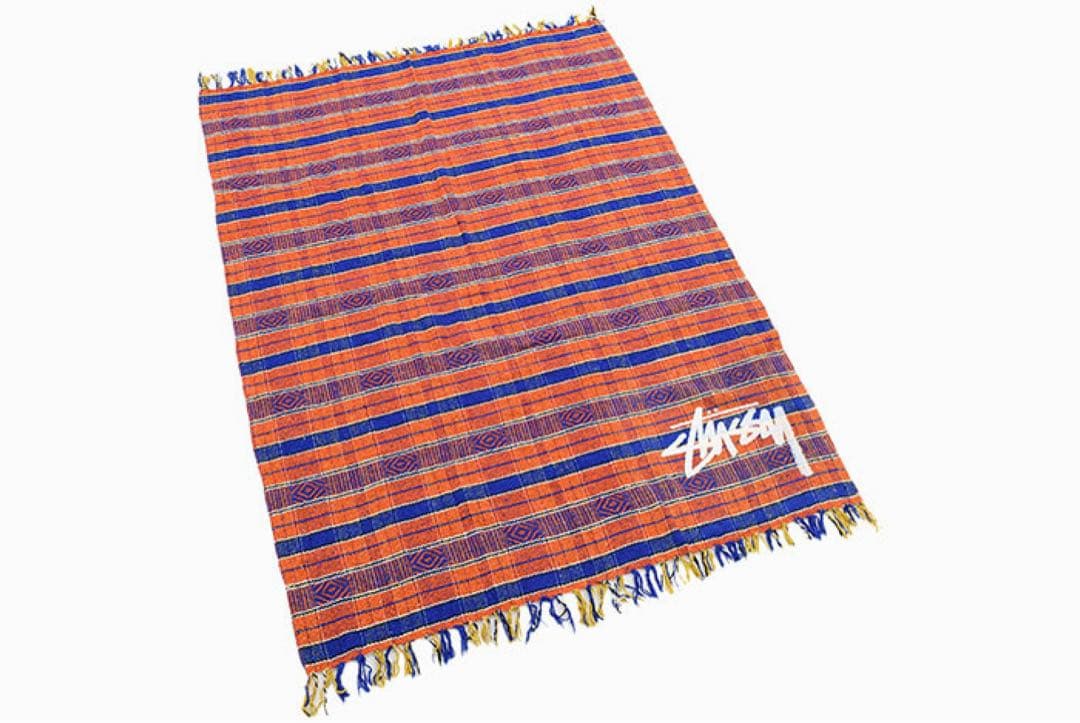激レア☆STUSSY★メキシカンラグ マット ブランケット ステューシー