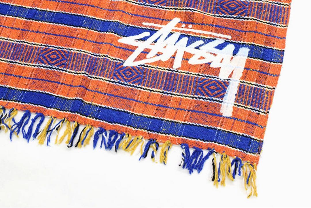 激レア☆STUSSY★メキシカンラグ マット ブランケット ステューシー